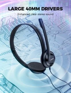 Mpow HC9 Stereo PC Headset With 3.5mm Jack/Y Adapter -MPOW SHOP MPBH531AB EN B3 V01 20210505