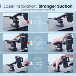 Mpow 032FB Dashboard Car Phone Holder Mount -MPOW SHOP MPCA032FB B7 V01 210526