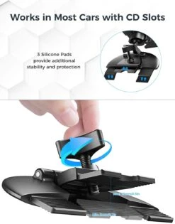 Mpow 135A CD Slot Phone Holder 16 Mpow 135A CD Slot Phone Holder -MPOW SHOP MPCA135AB US 9