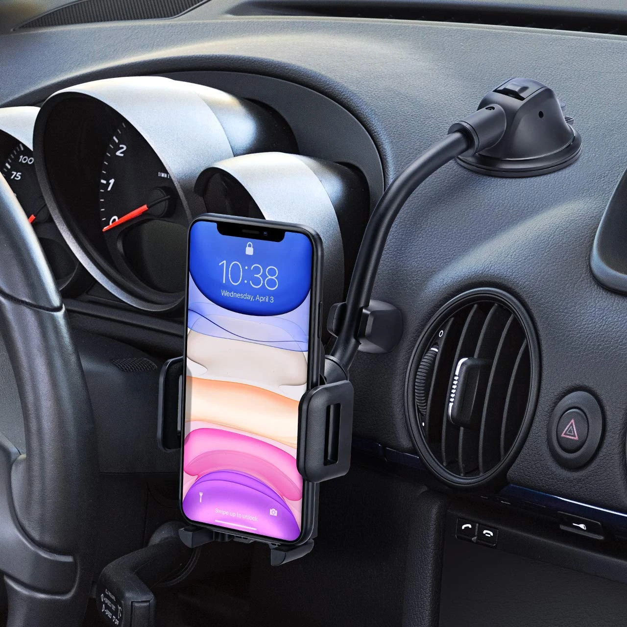 MPOW 139A Car Phone Mount Long Arm Dashboard & Windshield Car Phone Holder 3 MPOW 139A Car Phone Mount Long Arm Dashboard & Windshield Car Phone Holder