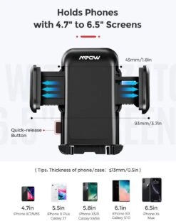 MPOW 139A Car Phone Mount Long Arm Dashboard & Windshield Car Phone Holder (tiktok) 16 MPOW 139A Car Phone Mount Long Arm Dashboard & Windshield Car Phone Holder (tiktok) -MPOW SHOP MPCA139AB 6 707b8081 ebf7 4b9a a874 f7a0ec08eb41