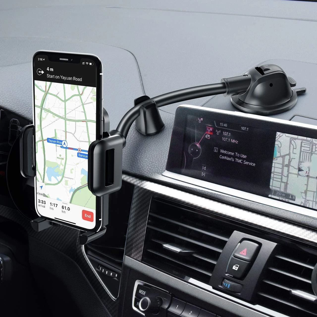 MPOW 139A Car Phone Mount Long Arm Dashboard & Windshield Car Phone Holder 11 MPOW 139A Car Phone Mount Long Arm Dashboard & Windshield Car Phone Holder - Image 9