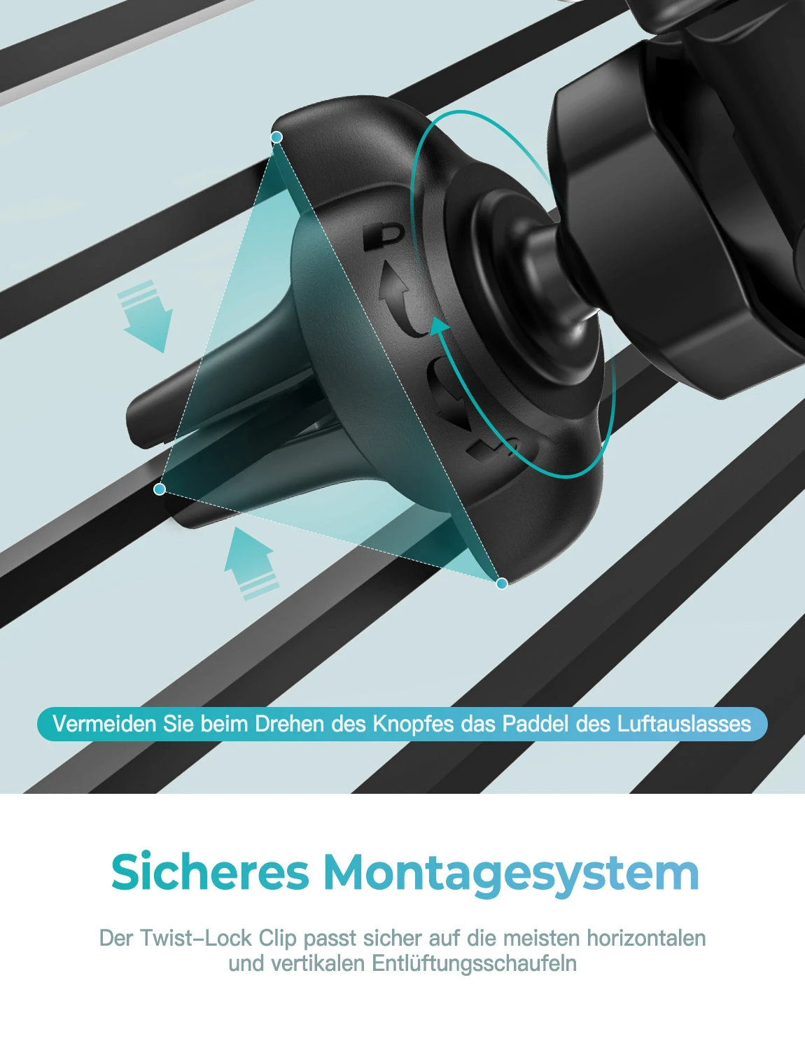 Mpow CA148CB Wireless Charge Mount 9 Mpow CA148CB Wireless Charge Mount - Image 8