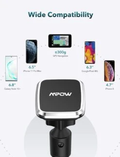 Mpow CA154A Dashboard Magnetic Phone Holder With Strong Suction Cup -MPOW SHOP MPCA154AB 6