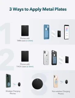 Mpow CA154A Dashboard Magnetic Phone Holder With Strong Suction Cup -MPOW SHOP MPCA154AB 7