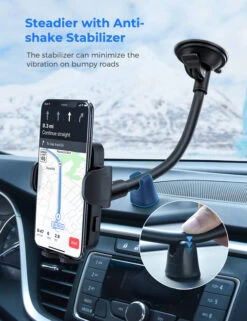 Mpow 159A Windshield Dashboard Car Phone Holder -MPOW SHOP MPCA159AB EN B04 200926