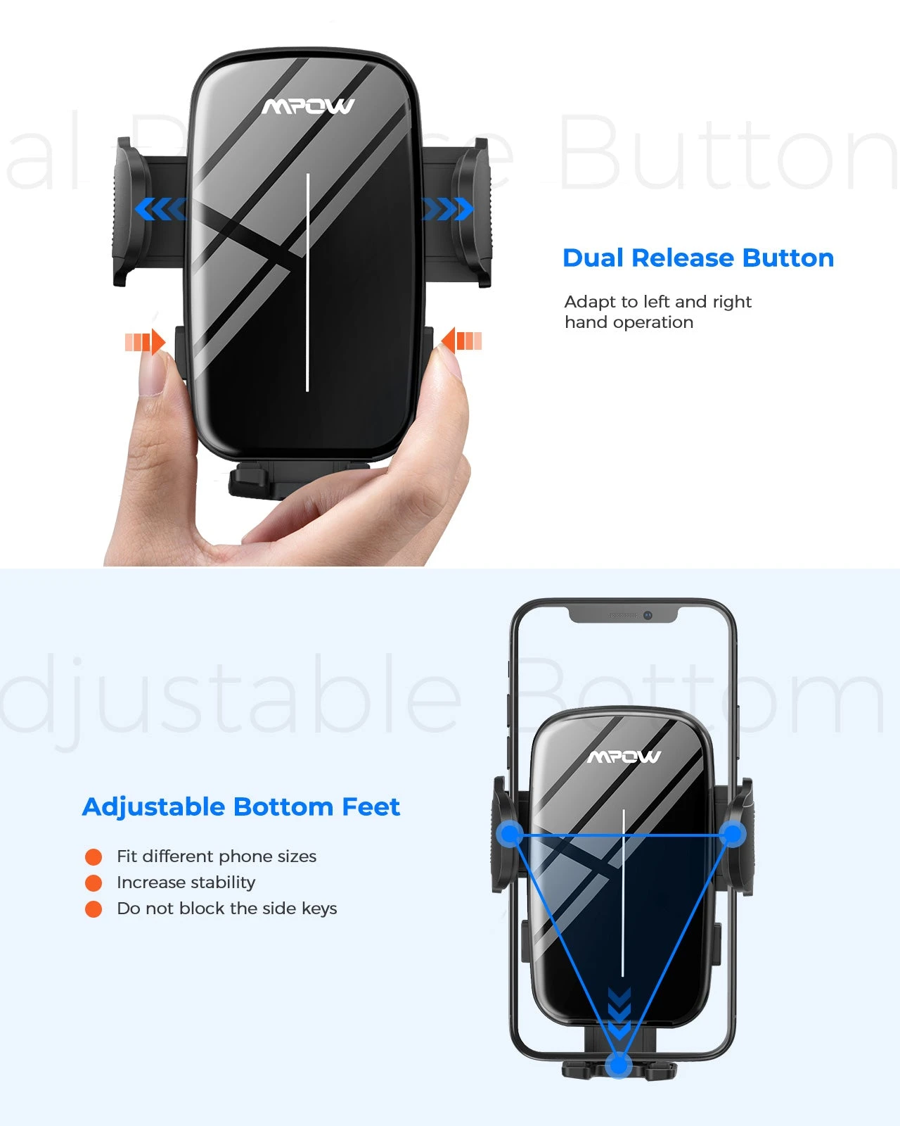 Mpow 162A Dashboard Car Phone Holder 8 Mpow 162A Dashboard Car Phone Holder - Image 6