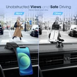 Mpow CA171A Magnetic Dashboard Car Phone Mount -MPOW SHOP MPCA171AB B3 V01 210414