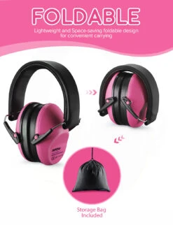 MPOW HP111A Kids Ear Protection, 2 Packs, NRR 25dB Noise Reduction -MPOW SHOP MPHM111AP US B2 V01 190730