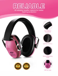 MPOW HP111A Kids Ear Protection, 2 Packs, NRR 25dB Noise Reduction -MPOW SHOP MPHM111AP US B3 V01 190426