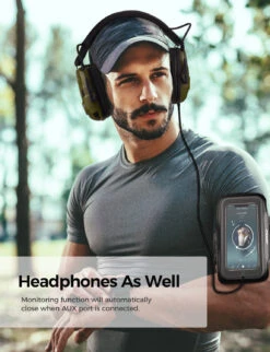 MPOW HP094A Electronic Shooting Ear Protection With Rechargeable Battery -MPOW SHOP MPHP094AG US B4 V01 190403