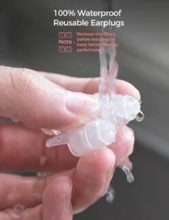 MPOW HP096A SNR 28dB Concert Ear Plugs With Aluminum Carry Case -MPOW SHOP MPHP096AL US B2 V01 191125