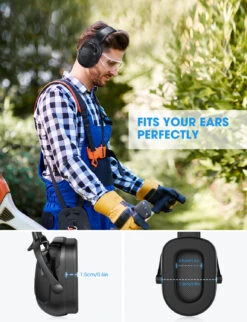 MPOW HP102A Bluetooth Noise Reduction Safety Ear Muffs, NRR 29dB -MPOW SHOP MPHP102AG EN A7 V01 191021