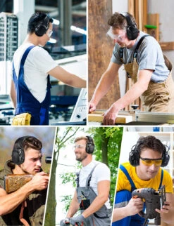 MPOW HP102A Bluetooth Noise Reduction Safety Ear Muffs, NRR 29dB -MPOW SHOP MPHP102AG EN A8 V01 191021