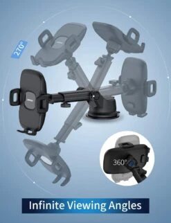 MPOW CA104A Dashboard Windshield Car Phone Holder -MPOW SHOP MPHP104AB US 4