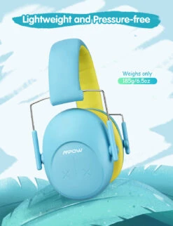 MPOW HP132A Kids Ear Protection Safety Ear Muffs, Adjustable, 26dB NRR -MPOW SHOP MPHP132AD B5 V01 200518