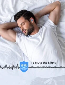 MPOW HP138A Ear Plugs 6 Pairs, Super Soft Silicone Ear Plugs, 28dB SNR -MPOW SHOP MPHP138AD 6