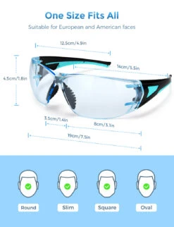 MPOW HP155A Safety Glasses, Anti Scratch And UV Protection 18 MPOW HP155A Safety Glasses, Anti Scratch And UV Protection -MPOW SHOP MPHP155AF B7 v01 201010