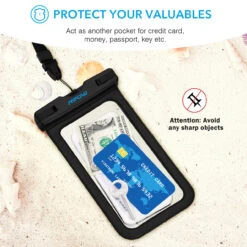 MPOW PA085A Waterproof Phone Pouch -MPOW SHOP MPPA085AG B3 V01 180505