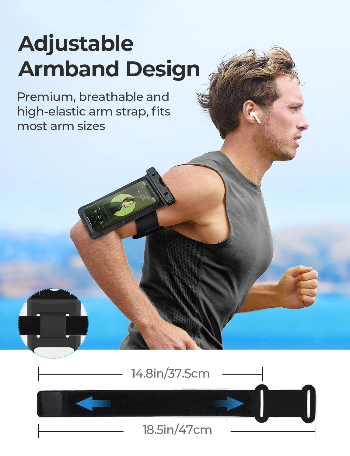 MPOW PA096A Waterproof Phone Pouch 7 MPOW PA096A Waterproof Phone Pouch - Image 5