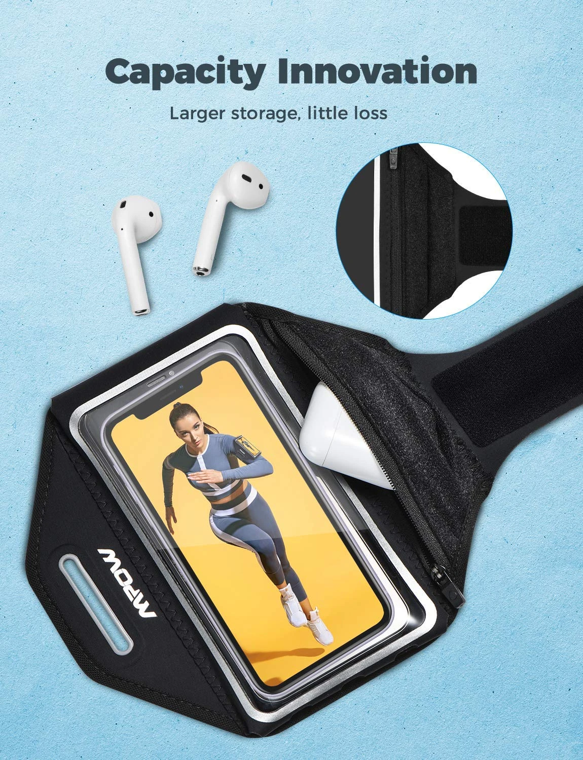 MPOW PA180A Sports Armband 5 MPOW PA180A Sports Armband - Image 3