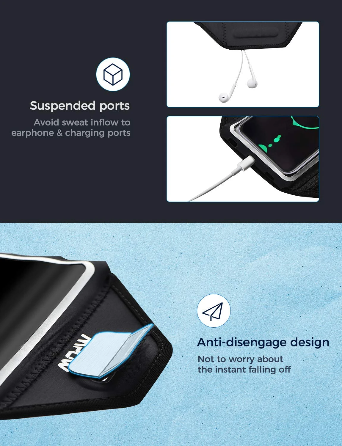 MPOW PA180A Sports Armband 10 MPOW PA180A Sports Armband - Image 8