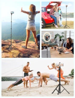 MPOW 62" Selfie Stick Tripod, Bluetooth Remote ,Lightweight, 360° Rotation 194AB -MPOW SHOP MPPA194BB B7 V01 200915