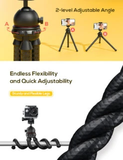 Mpow PA203A Flexible Phone Tripod With Bluetooth 5.0 Remote Shutter 14 Mpow PA203A Flexible Phone Tripod With Bluetooth 5.0 Remote Shutter -MPOW SHOP MPPA203AB US B3 V01 200509