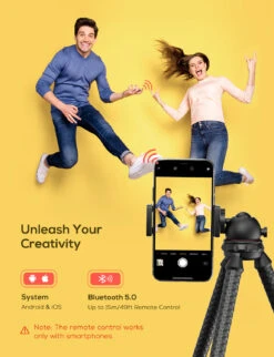 Mpow PA203A Flexible Phone Tripod With Bluetooth 5.0 Remote Shutter 15 Mpow PA203A Flexible Phone Tripod With Bluetooth 5.0 Remote Shutter -MPOW SHOP MPPA203AB US B6 V01 200509