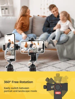 MPOW PA204A Universal Smartphone Tripod Adapter With Bluetooth Remote -MPOW SHOP MPPA204AB EN 03 20200527