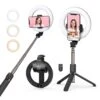 MPOW PA213A LED Ring Light With Selfie Tripod Stand & Phone Holder