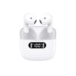 Wireless Earbuds Bluetooth 5.2 Light-Weight HiFi Stereo Headphones With LED Digital Display