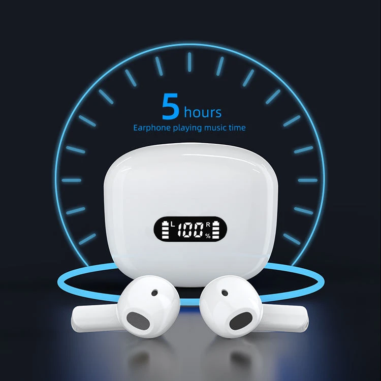 Wireless Earbuds Bluetooth 5.2 Light-Weight HiFi Stereo Headphones With LED Digital Display 5 Wireless Earbuds Bluetooth 5.2 Light-Weight HiFi Stereo Headphones With LED Digital Display - Image 3