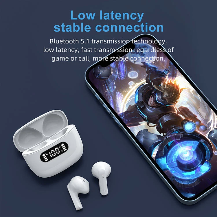 Wireless Earbuds Bluetooth 5.2 Light-Weight HiFi Stereo Headphones With LED Digital Display 7 Wireless Earbuds Bluetooth 5.2 Light-Weight HiFi Stereo Headphones With LED Digital Display - Image 5