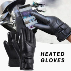 Electric Heated Gloves Rechargeable USB Hand Warmer Heating Gloves Winter Motorcycle Thermal Touch Screen Bike Gloves Waterproof -MPOW SHOP S333e1405390d4a3fbe3aa6a83224d08bi