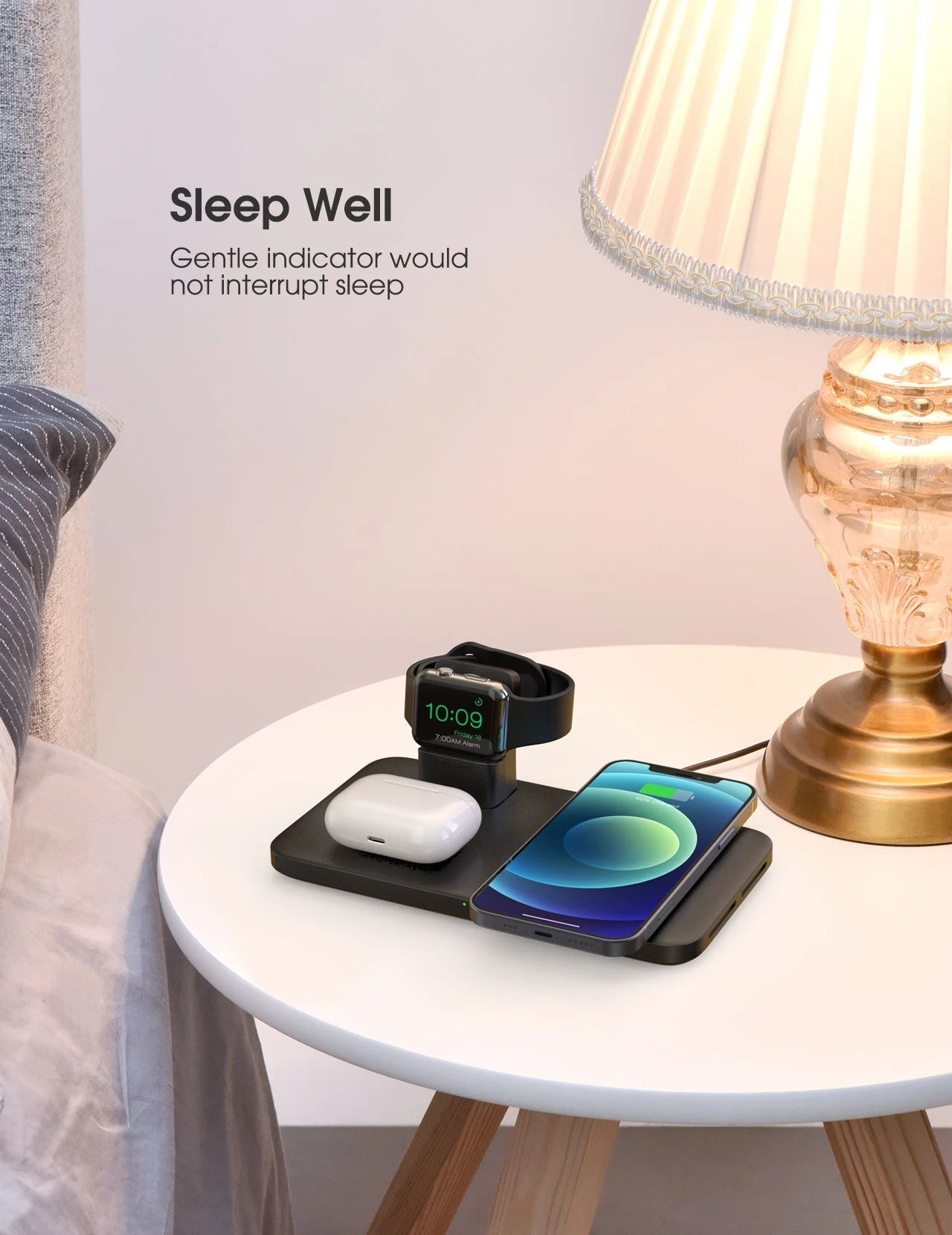 3 In 1 Wireless Charging Station(No Adapter) 11 3 In 1 Wireless Charging Station(No Adapter) - Image 9