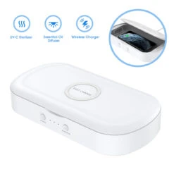 PA206A UV Light Sanitizer With Wireless Charger -MPOW SHOP SNPA206AW EN A02 1 V01 200613