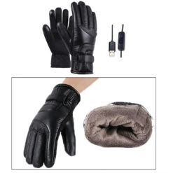 Electric Heated Gloves Rechargeable USB Hand Warmer Heating Gloves Winter Motorcycle Thermal Touch Screen Bike Gloves Waterproof -MPOW SHOP Sacd19949b9f742e78920f7050e8fbd90R