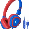 Mpow Kids Headphones With Microphone, USB-C Wired Kids Headphones With LED Light & Stereo, 85/94 DB Safe Volume Foldable Over-Ear Headphones For School Home Boys Girls Toddler Tablet -MPOW SHOP b58ce7b99582c961375527c3c6b27ebb ff82ef84 1c24 4e25 b391 864880b9b871