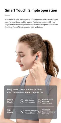 Mpow Wireless Noise Reduction Bluetooth 5.3 Music Headphones Black -MPOW SHOP c5e72b7c33bd0286b4081e4bf9ecc09a