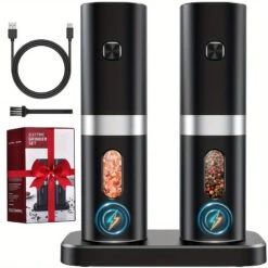 Mpow 2Pack Electric Salt And Pepper Mill Set
