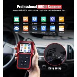 Mpow Car Diagnostic Equipment Red