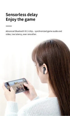 Mpow Wireless Noise Reduction Bluetooth 5.3 Music Headphones Black -MPOW SHOP eae860031988574411ab70d00da865ca