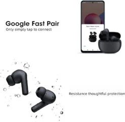 Mpow Bluetooth In-Ear Headphones Black -MPOW SHOP f6eb67810124a0ab9e5f17497e84354e