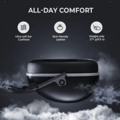 SNR 35dB Effective Ear Protection, Hearing Protection Ear Muff, Lightweight Adult Noise Cancelling Headphones, Ear Protection For Autism, Mowing, Shooting, Sleeping, Ear Muffs For Noise Reduction -MPOW SHOP image 3 51507368 82a4 4f77 b7d4 c8cb0d17ad54