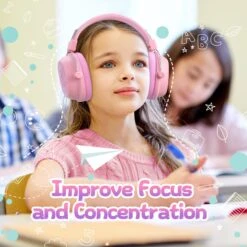 Noise Cancelling Headphones For Kids, 28dB SNR Kids Ear Protection Safety Ear Muffs For Monster Truck,Fireworks, Adjustable Kids Noise Cancelling Headphones For Autism,Toddler,Children, Pink -MPOW SHOP image 5 7590f736 7856 47de 8e8d 598a0e3310ff