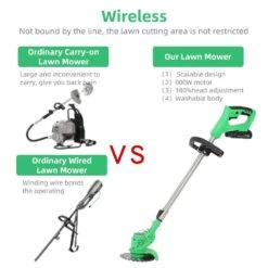 Electric Grass Trimmer Weed Eater Lawn Edger Cordless String Cutter 24V +Battery -MPOW SHOP s l1600 86cb55ba a949 4ef7 a141 c3e1a2008929